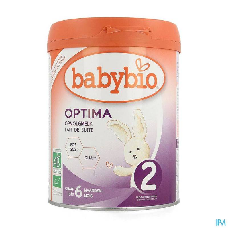 BABYBIO OPTIMA 2 OPVOLGMELK 800G