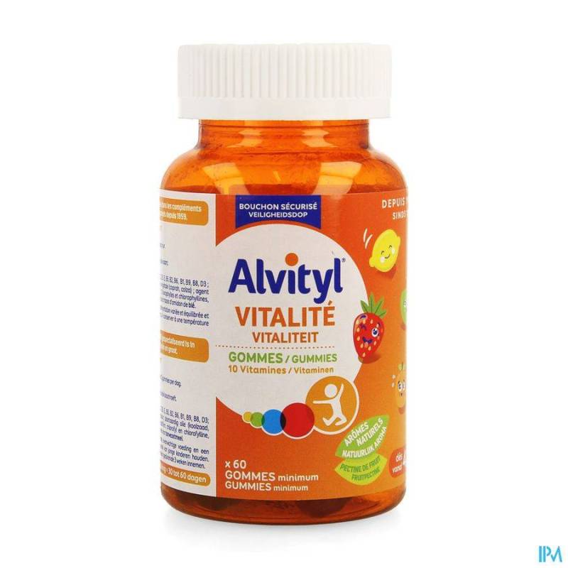 Alvityl Vitaliteit 60 Gummies