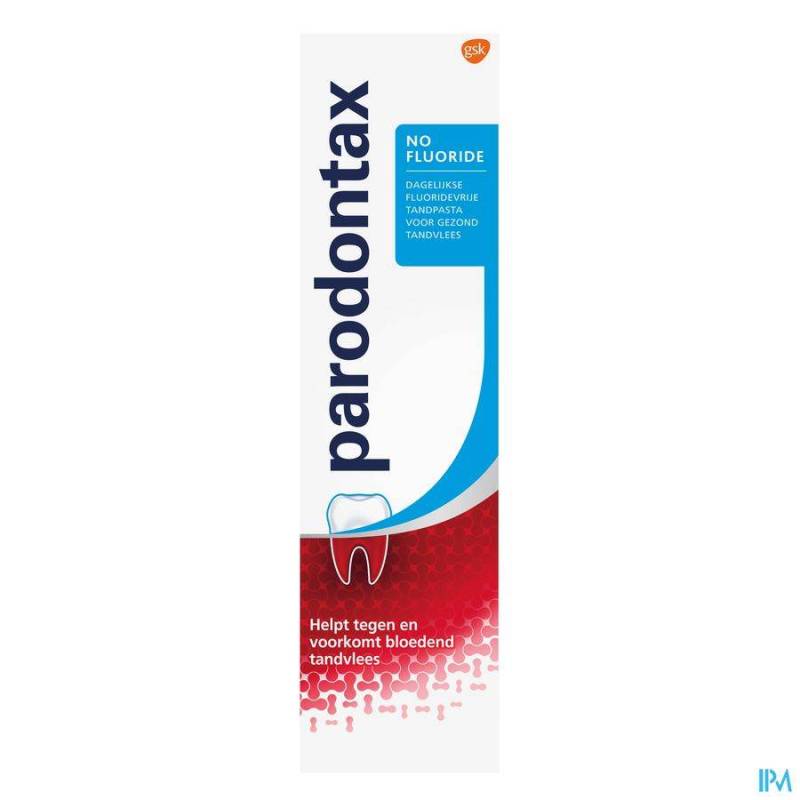 PARODONTAX TANDPASTA NO FLUORIDE 75ML NF