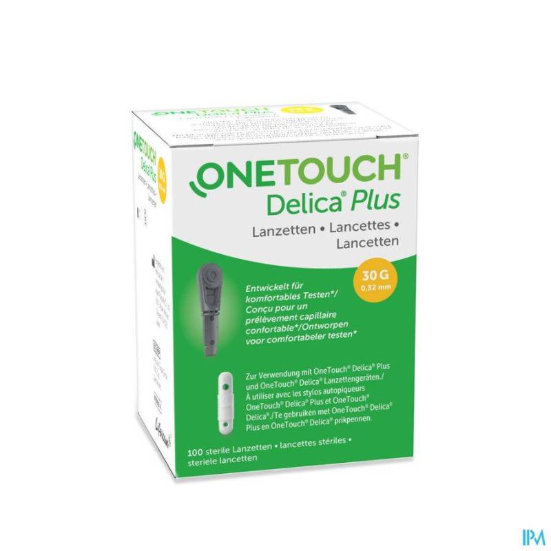 ONETOUCH DELICA PLUS LANCETTEN 100