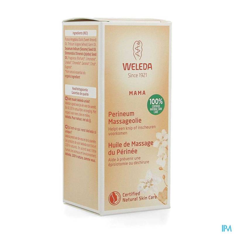 WELEDA PERINEUM MASSAGE OLIE 50ML