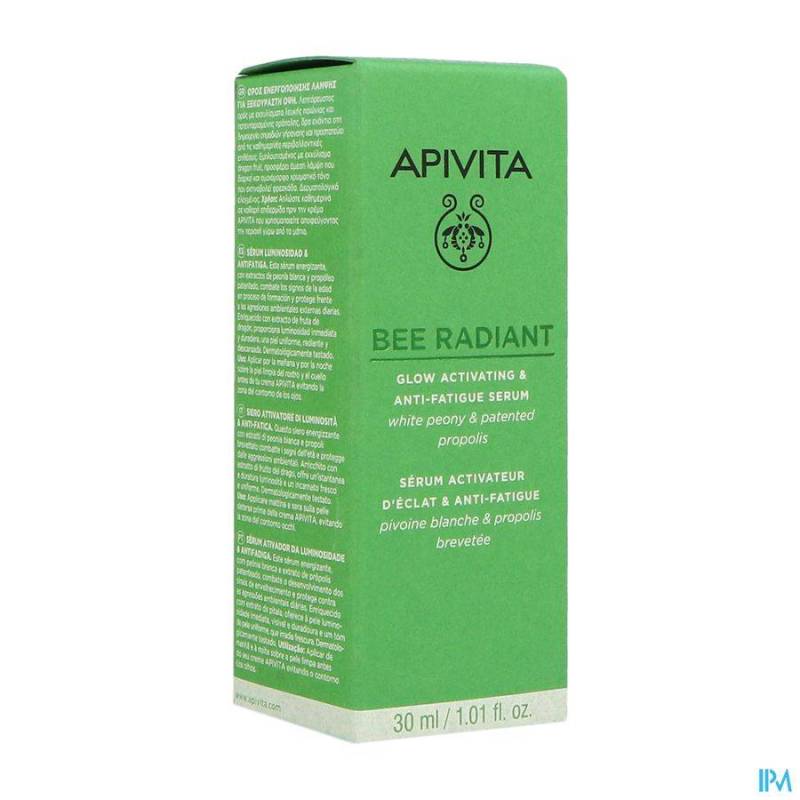 APIVITA BEE RADIANT GLOW ACTIV.&A/FATIG.SERUM 30ML