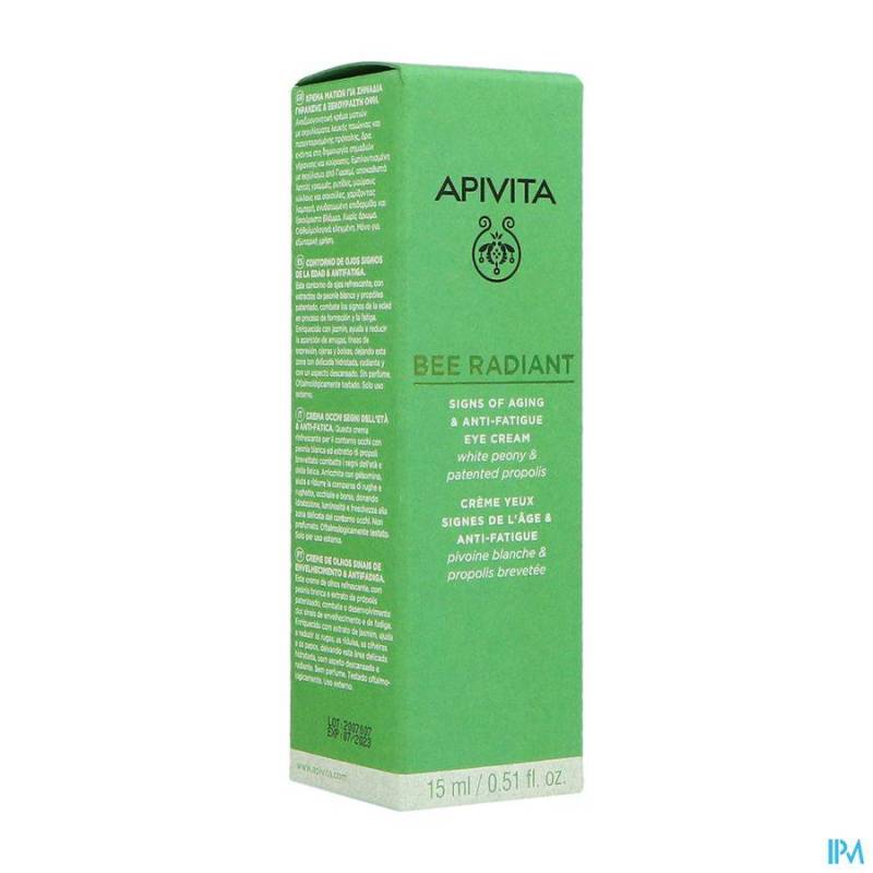 APIVITA BEE RADIANT SIGN AG.&A/FATIGUE EYE CR 15ML