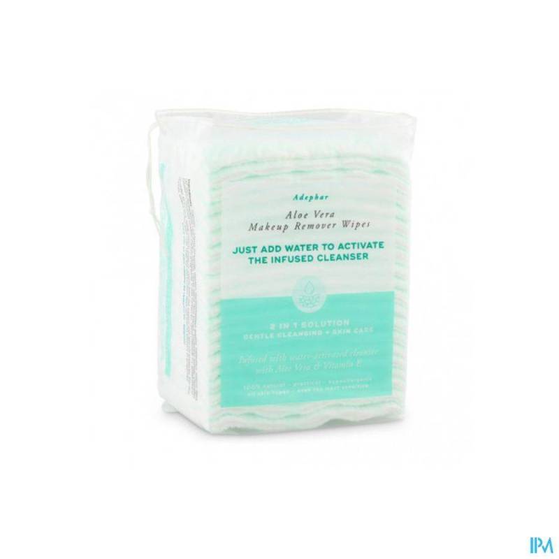 ADEPHAR MAKE-UP REMOVER WIPES 2-in-1 ALOE 40