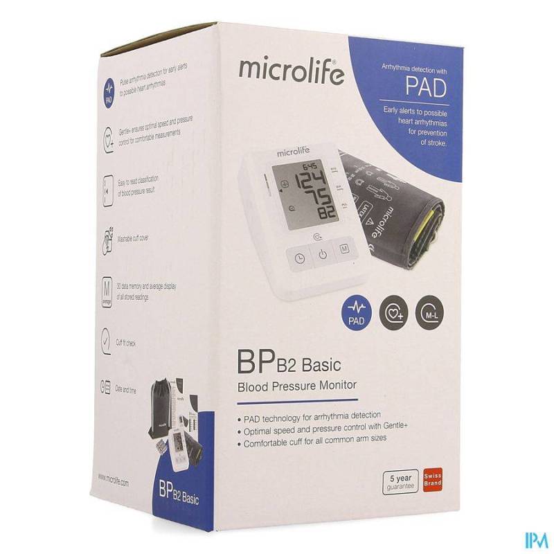 MICROLIFE BLOEDDRUKMETER ARM BP B2 1 ST