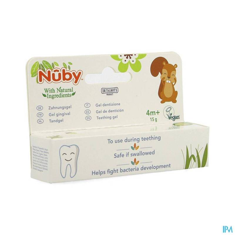 NUBY TANDGEL 4M+ 15G