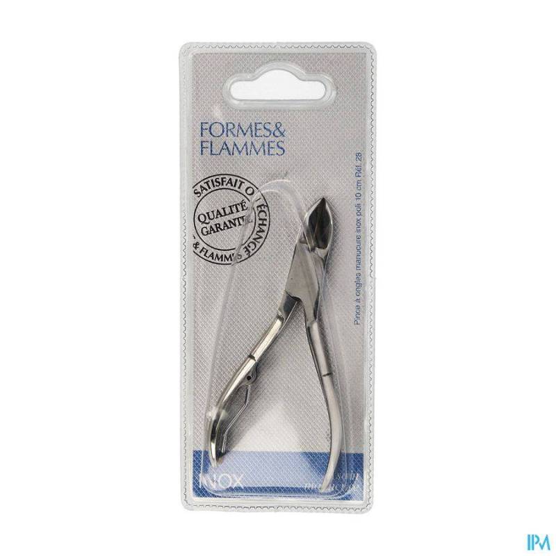 FORMES&FLAMMES 28 PINCE ONGLES MANUCURE CHR. 10CM
