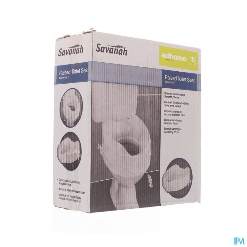 TOILETHOGER SAVANAH 10CM WIT HOMECRAFT