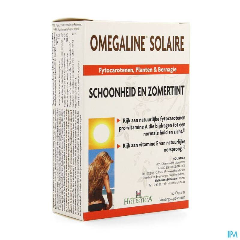 OMEGALINE SOLAIRE CAPS 60 HOLISTICA