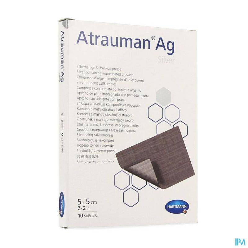 ATRAUMAN AG STER 5X 5CM 10