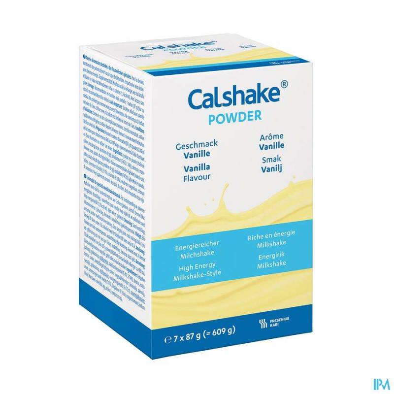 CALSHAKE VANILLE SACHET 7X87G 7951161