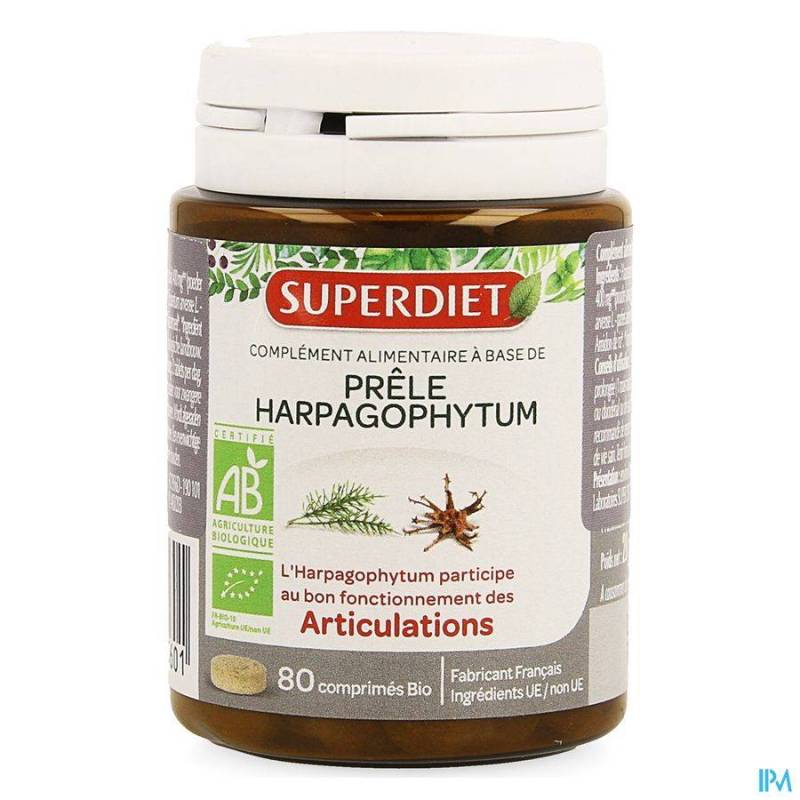 SUPER DIET PRELE-HARPAGOPHYTUM BIO COMP 80