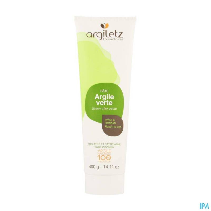 ARGILETZ MASQUE ARGILE VERTE PRET A EMPLOI TB 400G