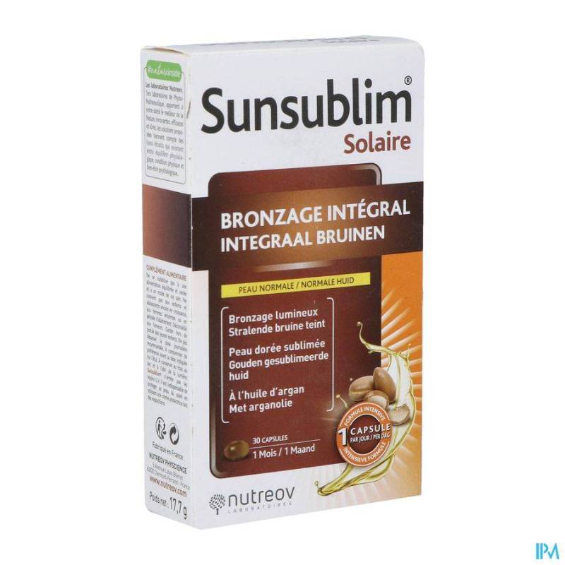 SUNSUBLIM BRONZAGE INTEGRAL CAPS 30