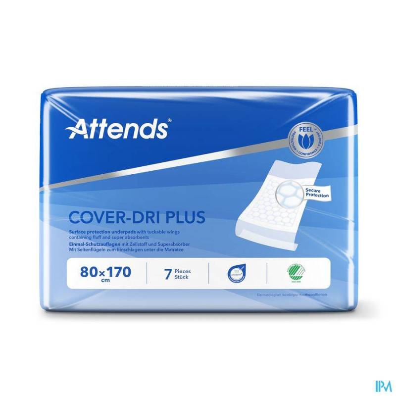 ATTENDS COVER DRI PLUS ALESE 80X170CM 1X 7