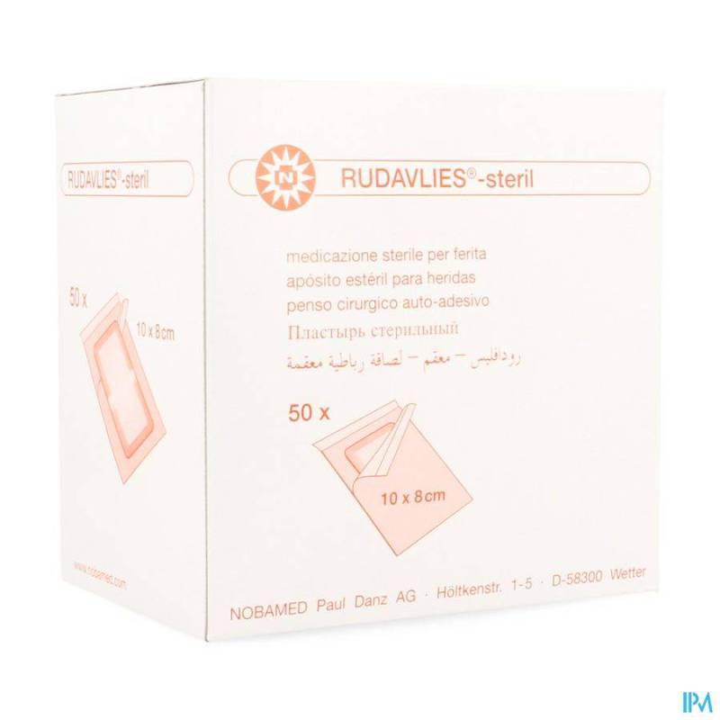 NOBA RUDAVLIES PANS STERILE 8CMX10CM 50 9280455