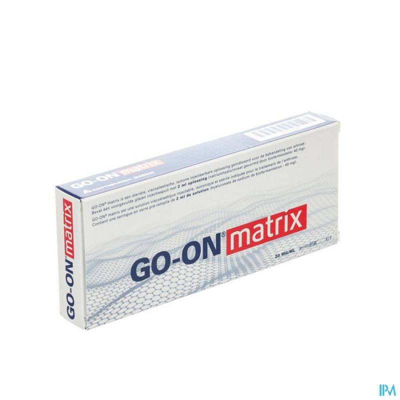 GO-ON MATRIX OPL INJ. STERIEL VOORGEV.SPUIT 1X2ML