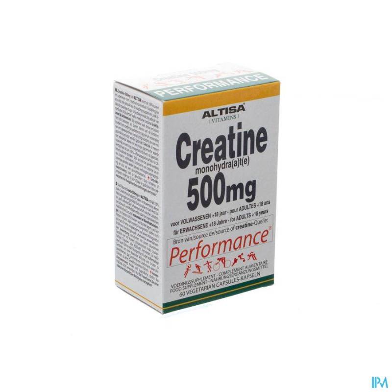 ALTISA CREATINE 500MG V-CAPS 60