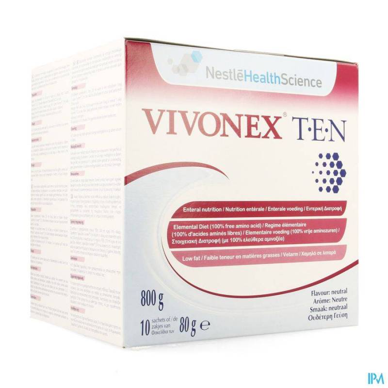 VIVONEX TEN PDR ZAKJE 10X80G