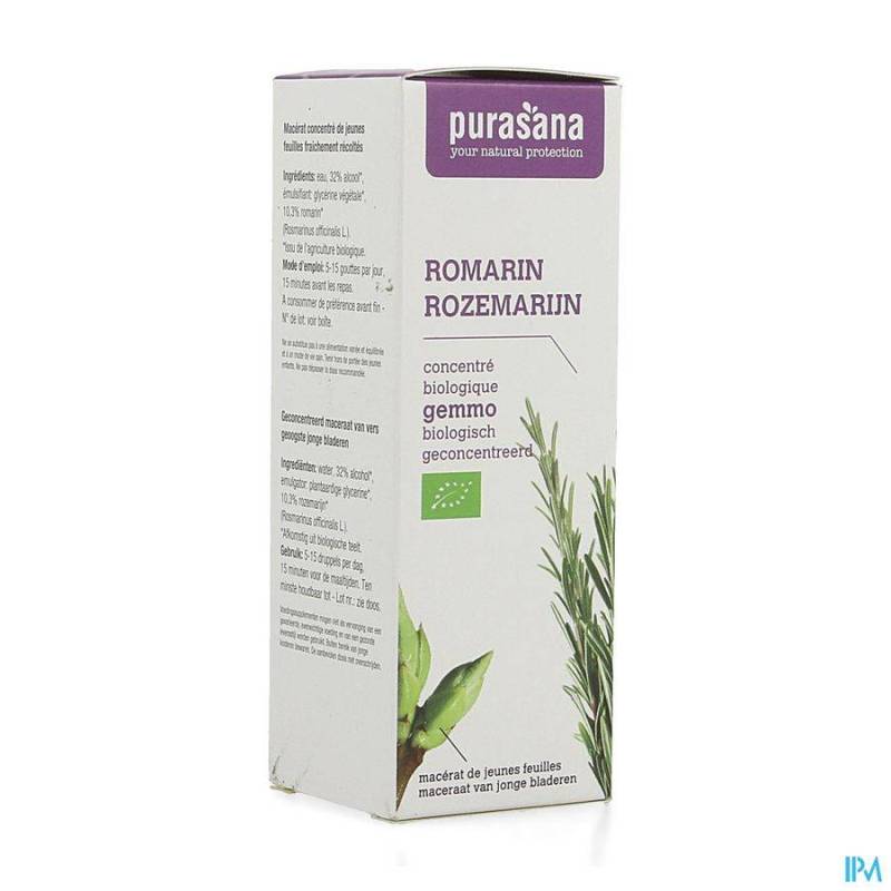 PURASANA PURAGEMM ROZEMARIJN 50ML