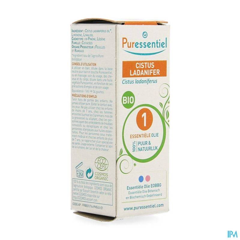 PURESSENTIEL EO ZONNEROOSJE BIO EXPERT ESS OLIE5ML