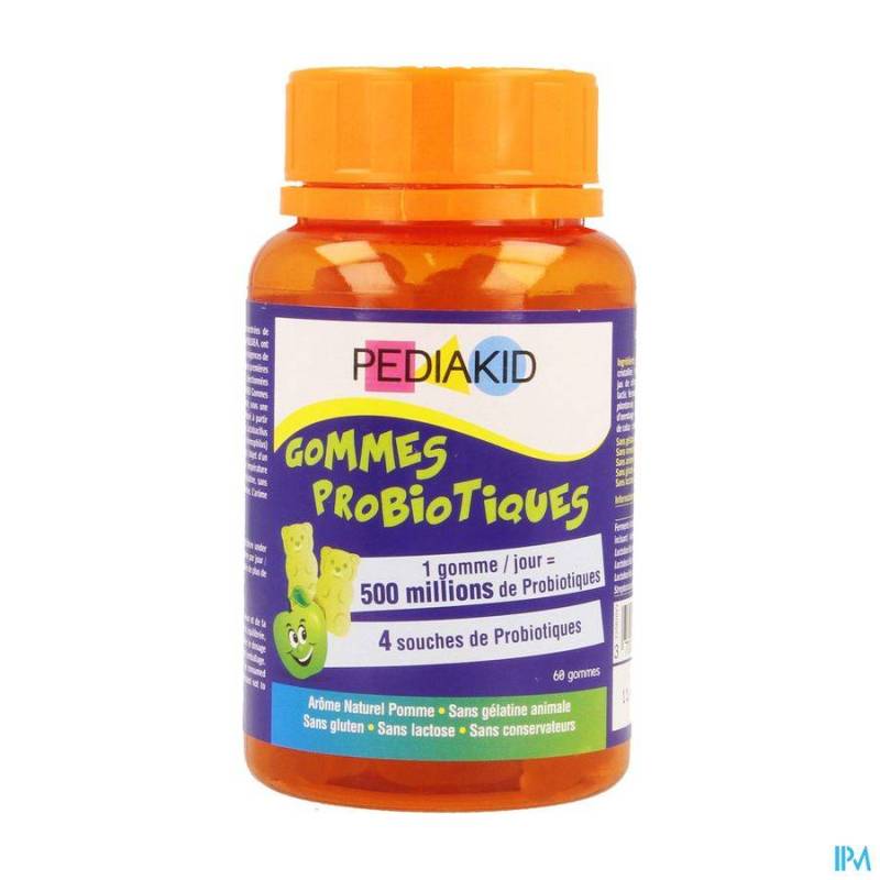 PEDIAKID GUMMES PROBIOTICA GOMMETJES 60