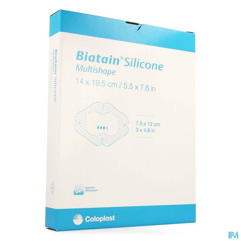 BIATAIN SILICONE MULTISHAPE ST 14,0X19,5CM 5 33408