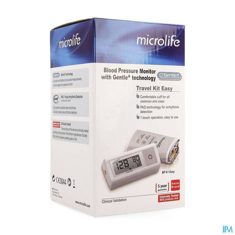 MICROLIFE BPA1 EASY BLOEDDRUKMETER ARM OTC SOL