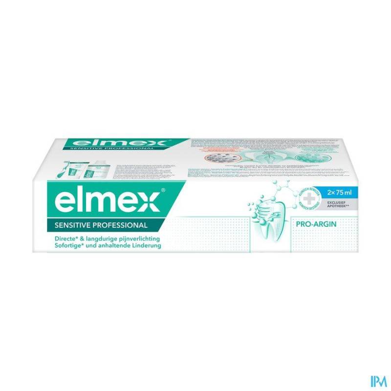 ELMEX SENSITIVE PROFESSIONAL DENTIF. 2X75ML -1,5€