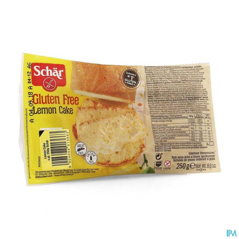 SCHAR CAKE CITROEN 250G