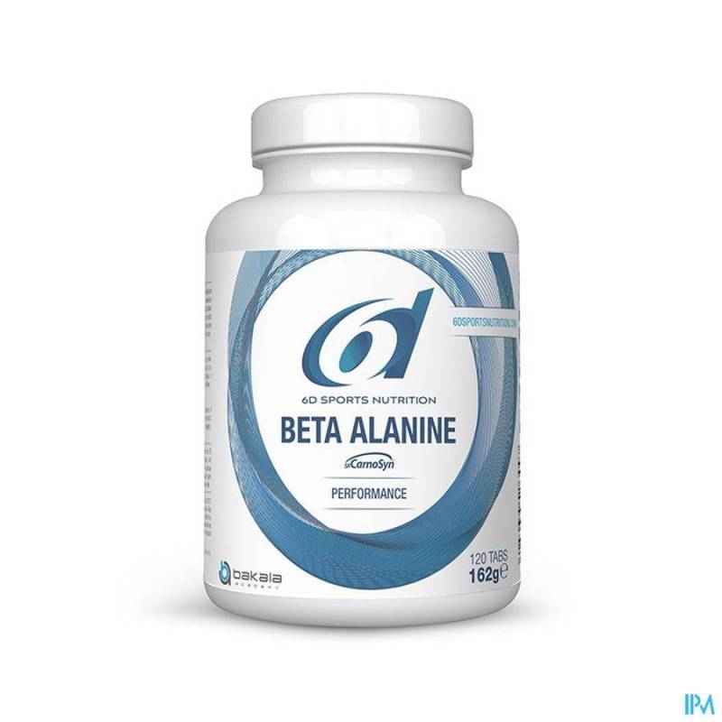 6D SIXD BETA ALANINE SUSTAINED RELEASE COMP 120