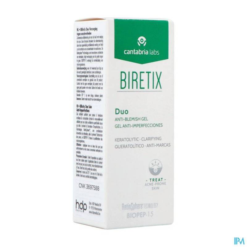 BiRetix Duo Anti-Onzuiverheden Gel 30ml