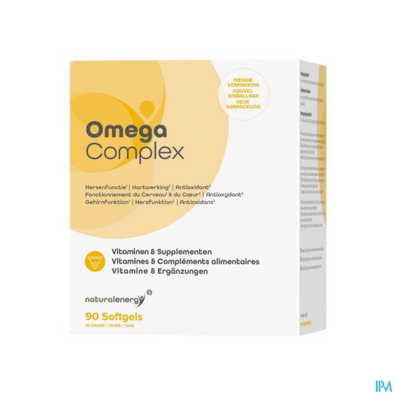 NATURAL ENERGY OMEGA COMPLEX CAPS 90