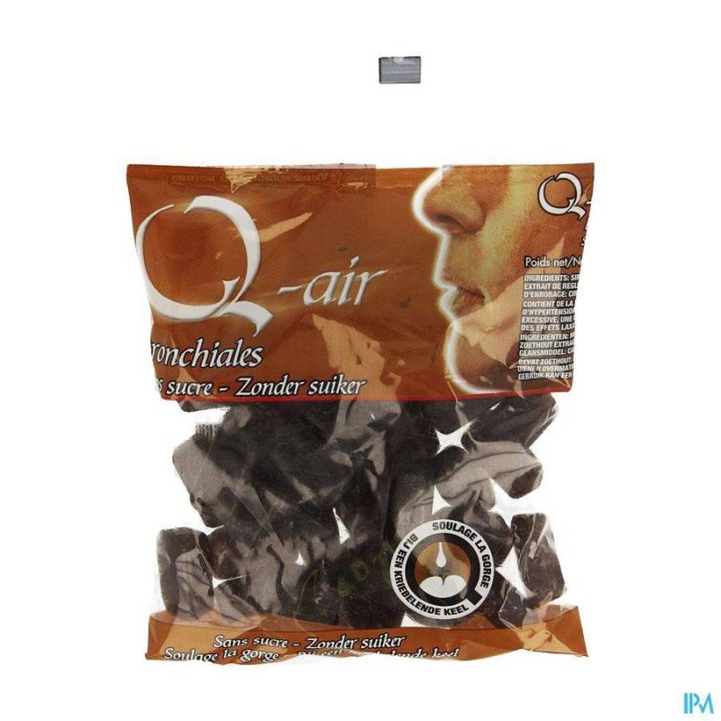 Q-AIR REGLISSE SANS SUCRE PAST 85G