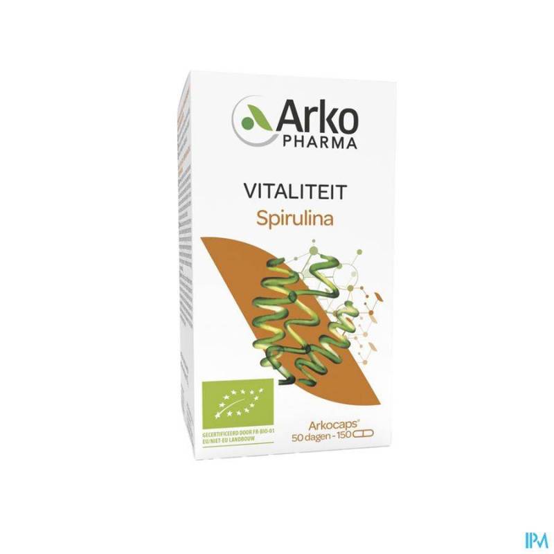 Arkocaps BIO Spiruline Vermoeidheid & Energie 150 Capsules