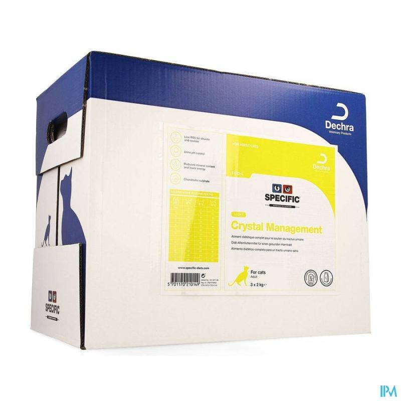 SPECIFIC FCD-L CRYSTAL MANAGEMENT LIGHT 3X2KG