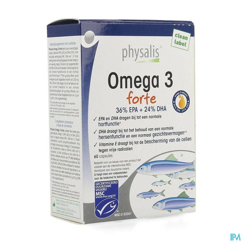 PHYSALIS OMEGA 3 FORTE SOFTCAPS 60