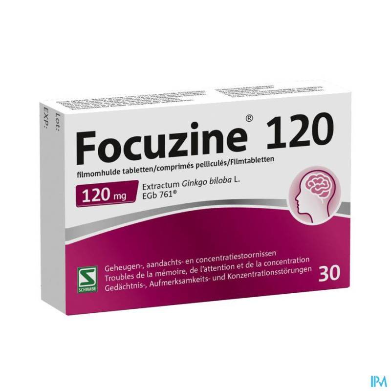 FOCUZINE 120MG COMP PELL 30 X 120MG