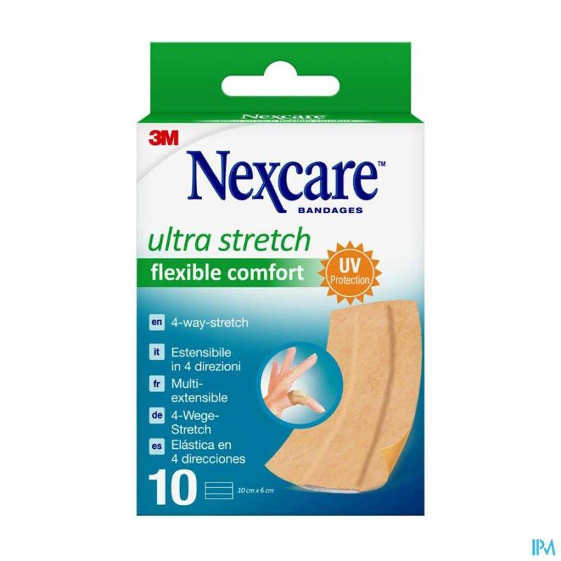 NEXCARE 3M ULTRA STRECH COMF.FLEX. HA PANS.STRIP10