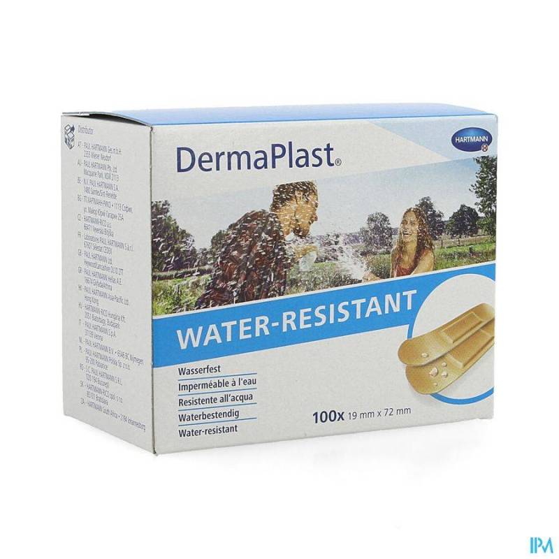 DERMAPLAST WATER RESISTANT 19X72MM 100