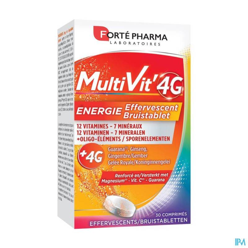 MULTIVIT\' 4G ENERGIE BRUISTABL. 30