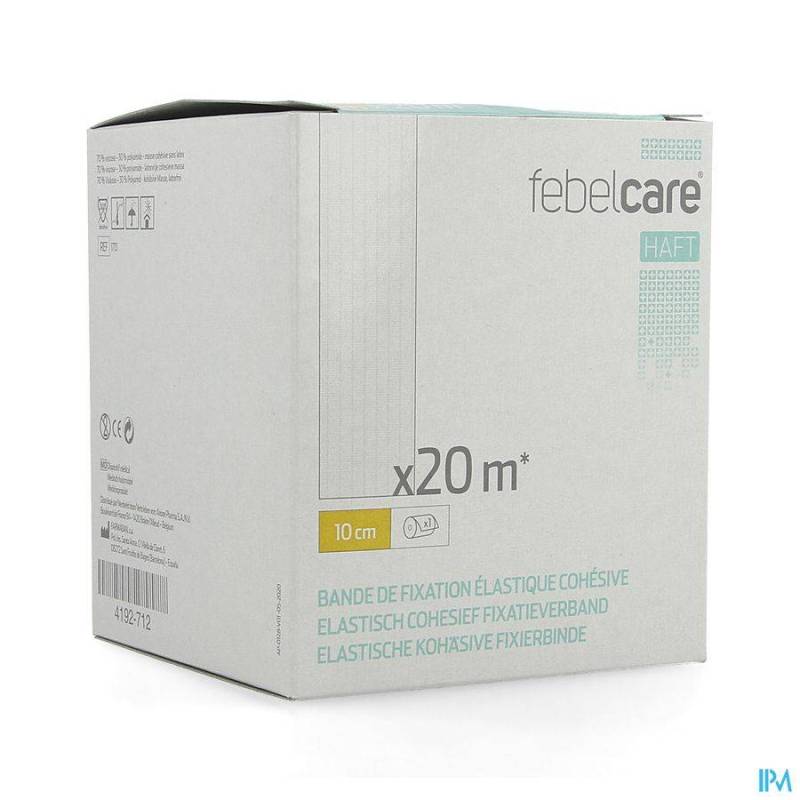 FEBELCARE HAFT BANDE FIX.ELASTIQ.COHESIVE 10CMX20M