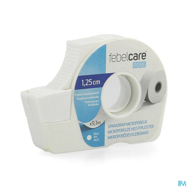 FEBELCARE PORE MICROPOR.HECHTPLEISTER 12,5MMX9,14M