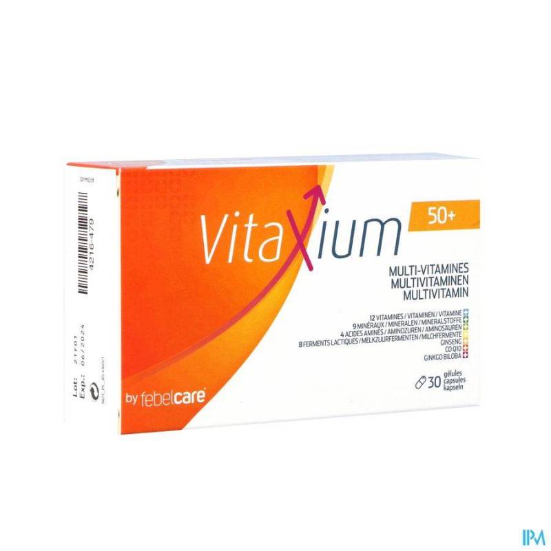 VITAXIUM 50 MULTI VITAMINEN CAPS 30