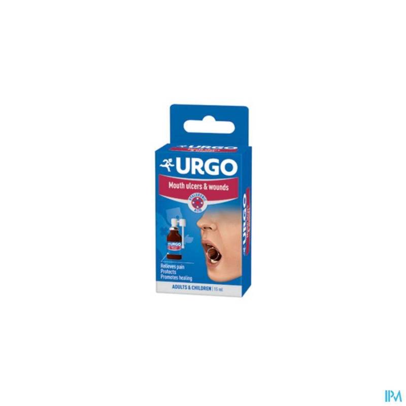 URGO SPRAY PLAIES & LESIONS BOUCHE SPRAY 15ML NF