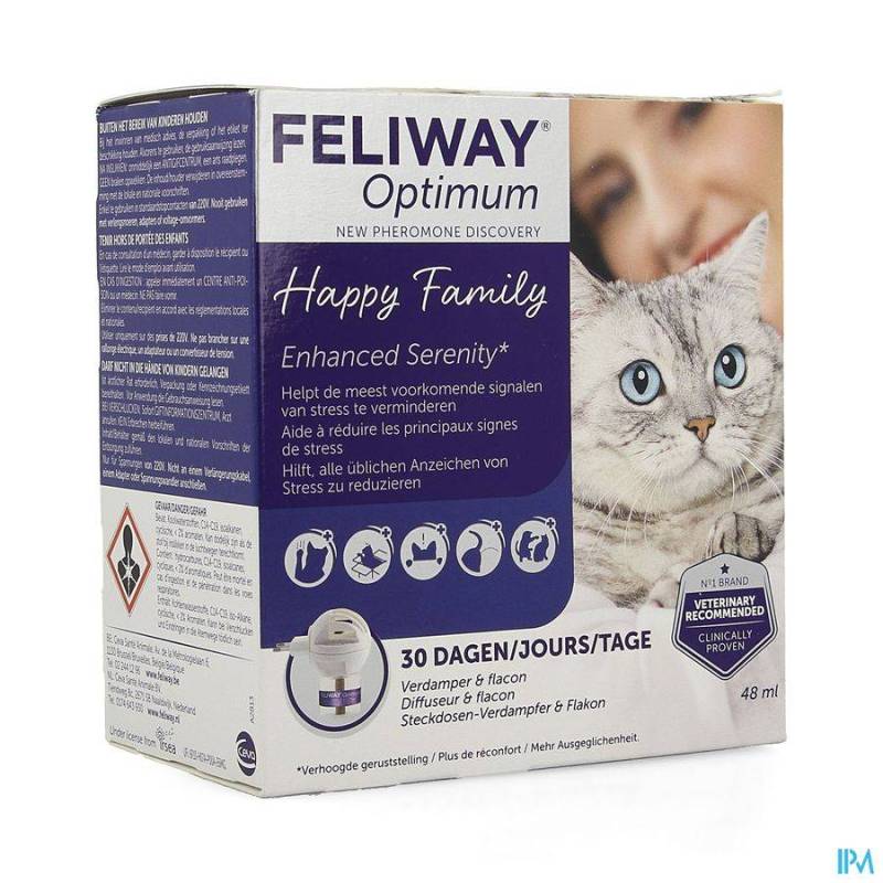 FELIWAY OPTIMUM CHAT DIFFUSEUR  30 JOUR FL 48ML