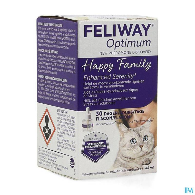 FELIWAY OPTIMUM CHAT REFILL 30 JOUR FL 48ML