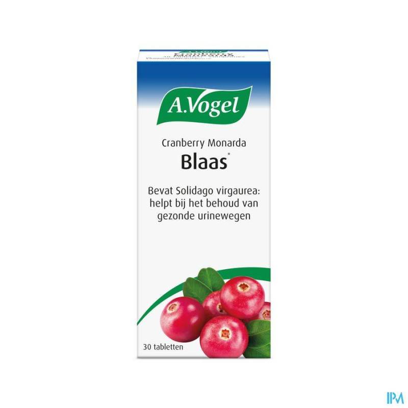 A. Vogel Cranberry Monarda Urinewegen 30 Tabletten