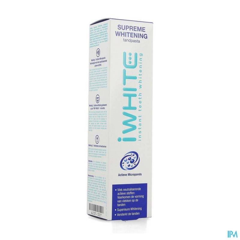 DENTIFRICE IWHITE SUPREME WHITENING TUBE 75ML