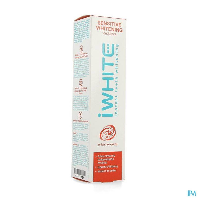 DENTIFRICE IWHITE SENSITIVE WHITENIN TUBE 75ML